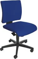 TOPSTAR Bürodrehstuhl Lightstar 10 Task Chair in Blau und Schwarz mit Stoffbezug und Armlehnen - Bild 1