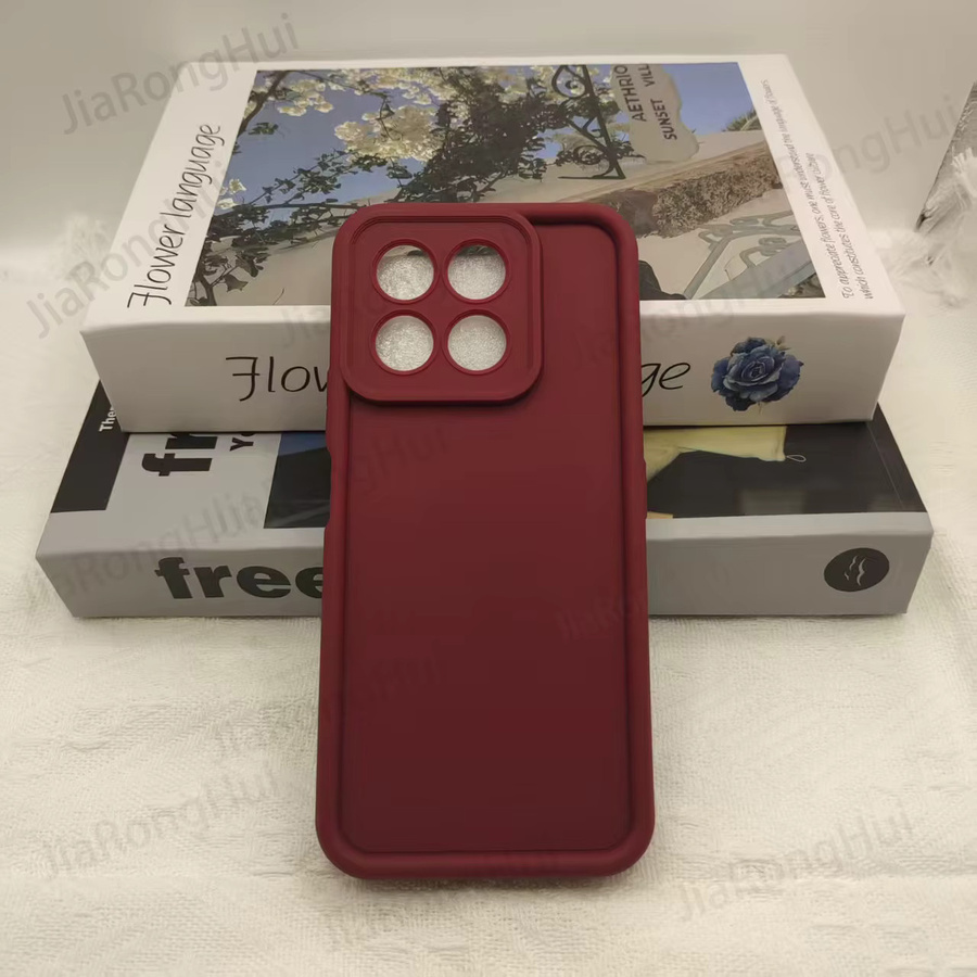 Luxus Candy Matte Soft Cover Handyhülle für Honor X6A und Honor X6A Plus in Schwarz und Multicolour mit Anti-Fall-Prevention Schutz - Bild 3
