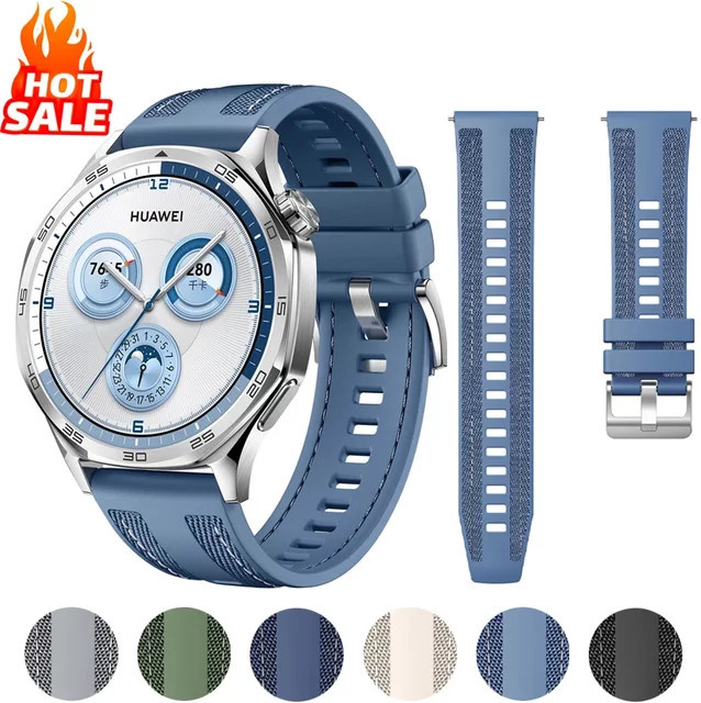 HUAWEI Uhrenarmband, Nylon, Sport-Composite-Silikon, Unisex - Bild 1