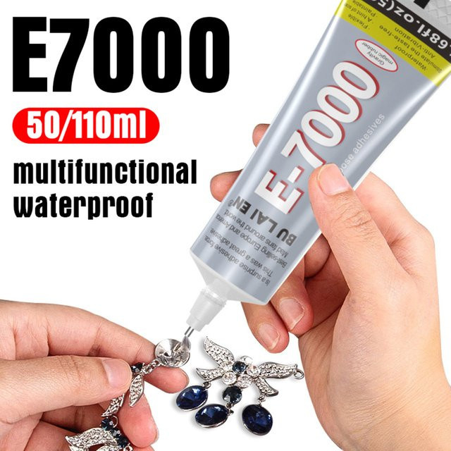 E7000 Mehrzweck-Flüssigkleber und Harzkleber in Transparent, 50 ml oder 110 ml - Bild 1
