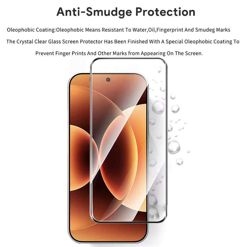 2 Stück HD-Displayschutzfolie aus gehärtetem Glas für Xiaomi 17 Pro Max, transparent - Bild 2