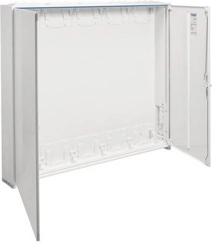 Hager ZB35ES Leerschrank Aufputz aus Stahl in Weiß B: 130,0 cm, H: 110,0 cm, T: 16,0 cm - Bild 1