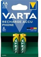 Varta PhonePower AA Mignon Akku NiMH 1600 mAh 1.2V, 2 Stück - Bild 1