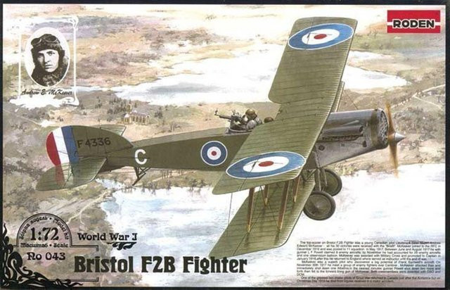 Roden Bristol F.2B Fighter, Modellfahrzeug, 1:72 - Bild 1