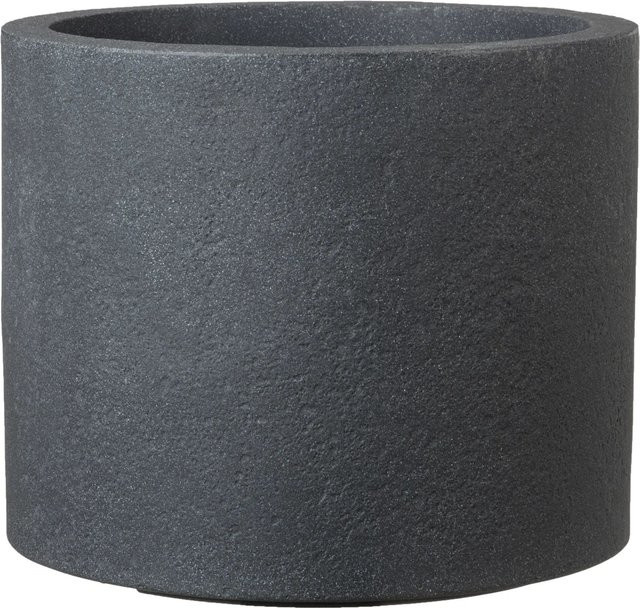 Scheurich Pflanzgefäß Riva in Schwarz Granit, Durchmesser: 29 cm, Höhe: 25 cm - Bild 1