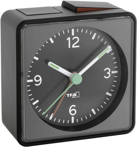 TFA Dostmann Wecker, Quarz, Schwarz, Unisex - Bild 1