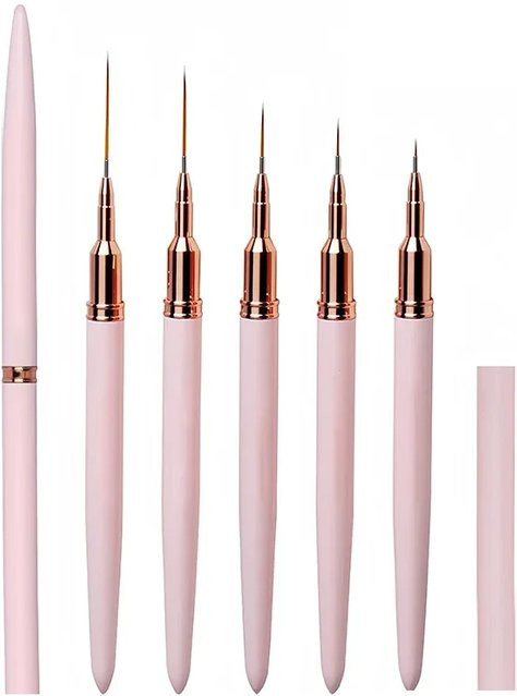 DianaBeauty Nail Art Liner Pinsel Set - Bild 1