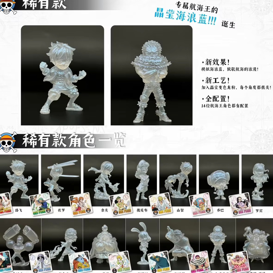 KAYOU One Piece Mini-Gummipuppenmodelle, Blindboxen - Bild 3