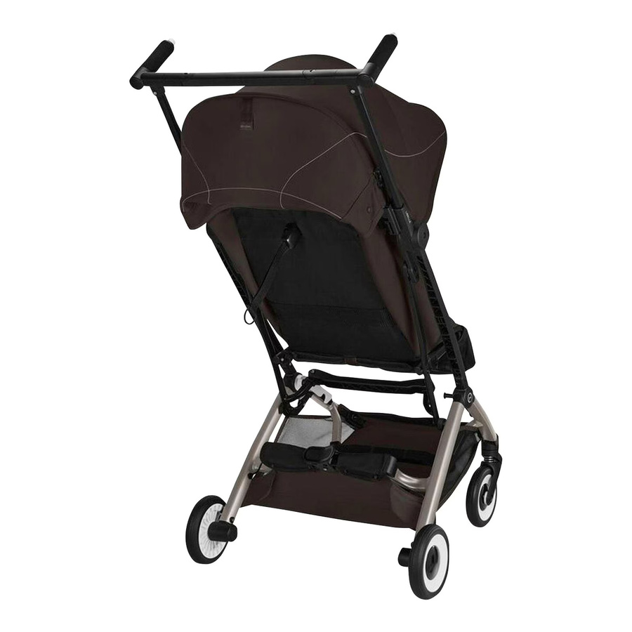 Cybex Gold Buggy Libelle Travel Buggy in Chocolate Brown mit Taupe Frame, faltbar und mit Federung - Bild 2