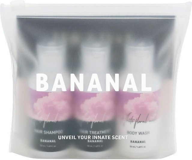 Bananal Reise-Set Duschgel, Blumig, Moschus, Unisex - Bild 1