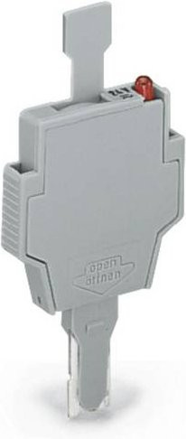 WAGO Sicherungsstecker 281-512/281-501 Grau 50 Stück - Bild 1