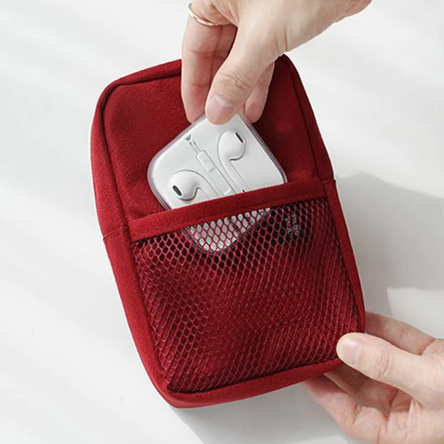 Tragbare Reise-Organizer-Tasche für Elektronikzubehör und digitale Kabel zur Aufbewahrung von USB-Geräten und Powerbanks - Bild 2