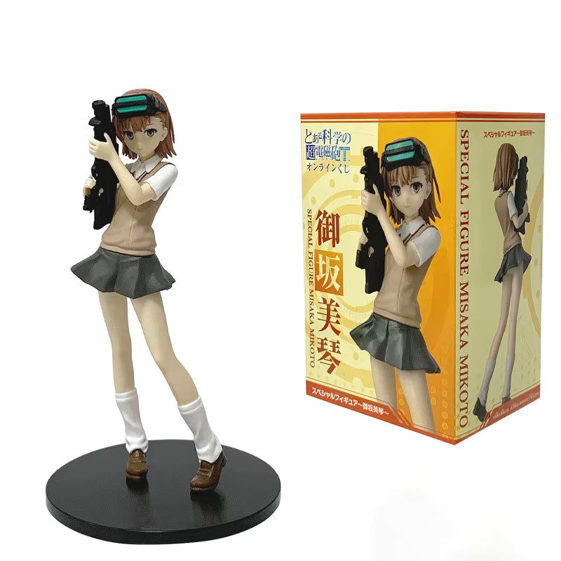 Bandai A Certain Index Misaka Mikoto Railgun, Actionfigur, Einzelfigur - Bild 2