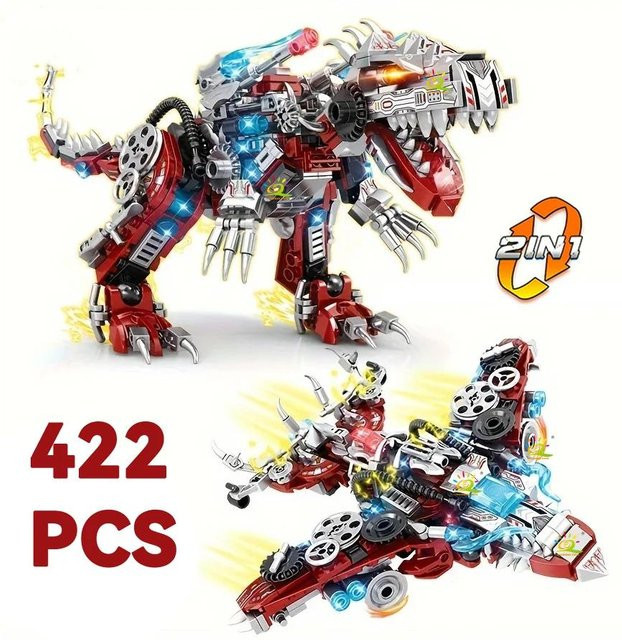 Yiran toy 1 Jurassic Dinosaurier Welt Modell Stadt, Bausteine, ab 6 Jahren - Bild 1