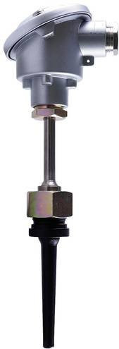 Jumo Widerstandsthermometer 00055912 in Silber und Stahl - Bild 1