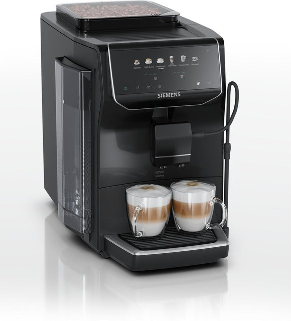 Bosch EQ500 iAroma Kaffeevollautomat TP551E19 in Schwarz mit WiFi und App-Steuerung - Bild 1
