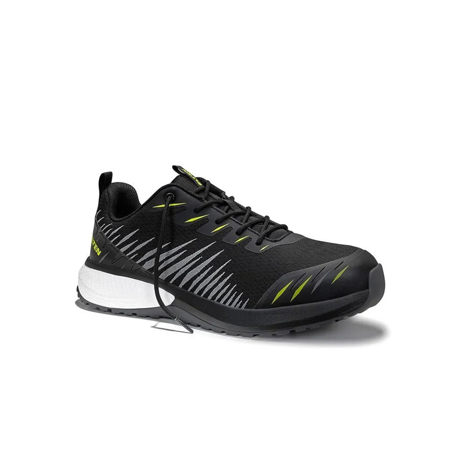 Elten Sicherheitshalbschuh Thunder XXSW Low ESD S3 S3s in Schwarz Grün Größe 42 - Bild 2