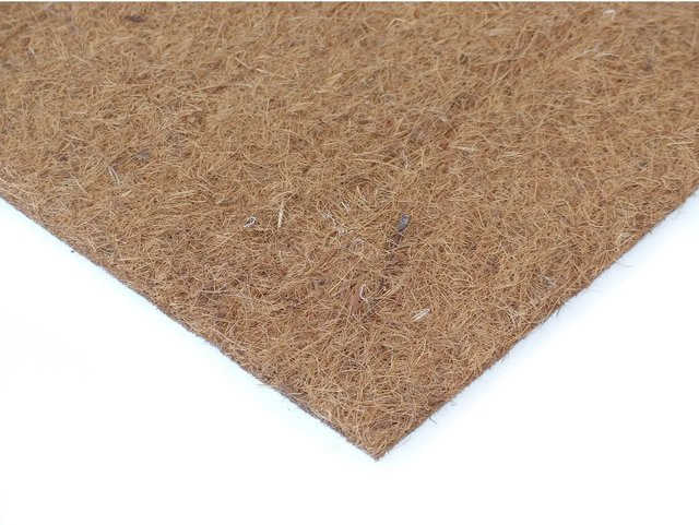 Proflora Kokosfaser Mulchmatte als Topfungersetzer und Baumschutz in Braun, B: 40 cm x B: 40 cm - Bild 1