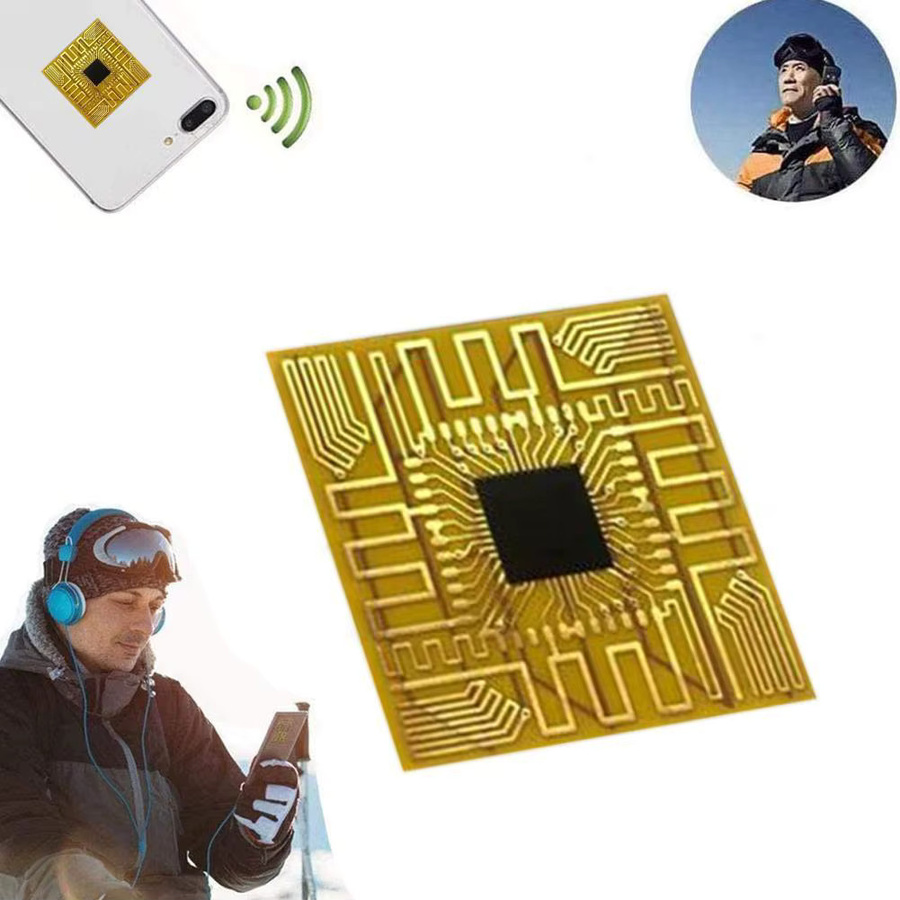 Handy Signal Verstärker Aufkleber für 5G und 4G in Gold für dein iPhone - Bild 4