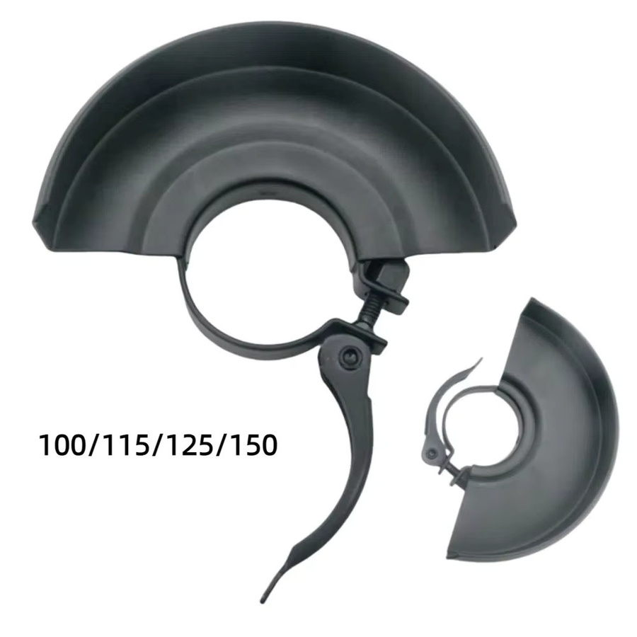 Langlebige Schutzabdeckung für Winkelschleifer in Schwarz, passend für 100 mm, 115 mm und 150 mm Durchmesser - Bild 2