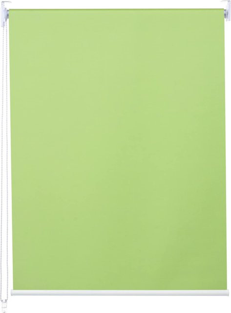 MCW Seitenzugrollo MCW-D52 Fensterrollo zur Verdunkelung, blickdicht, hellgrün, B: 100 cm, H: 230 cm - Bild 1
