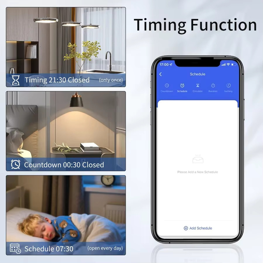 GGBEE Wifi Smart Switch Modul DIY Relais Breaker in Weiß mit Cozylife App Steuerung für Alexa, Google Home und Alice - Bild 3