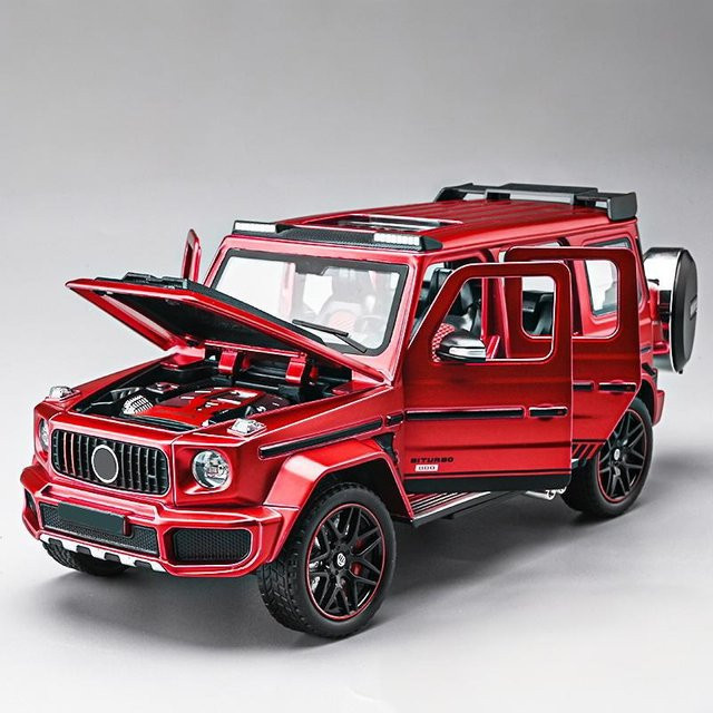Linyi toy car Mercedes Benz G800, Modellauto, 1:24, Metall, mit Licht und Sound, ab 14 Jahren - Bild 1