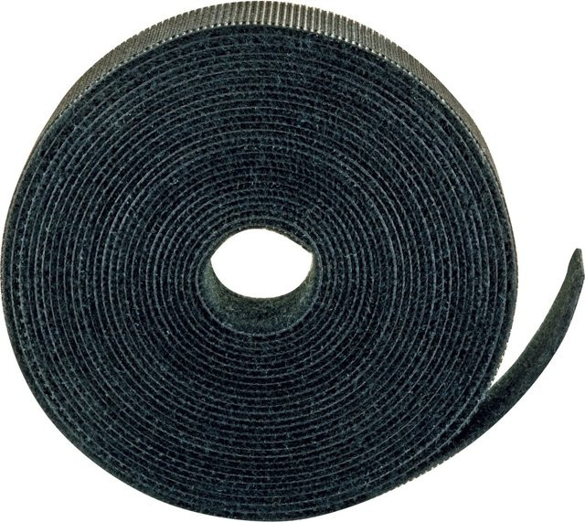 Schwaiger Klettbandrolle in Schwarz - Bild 1
