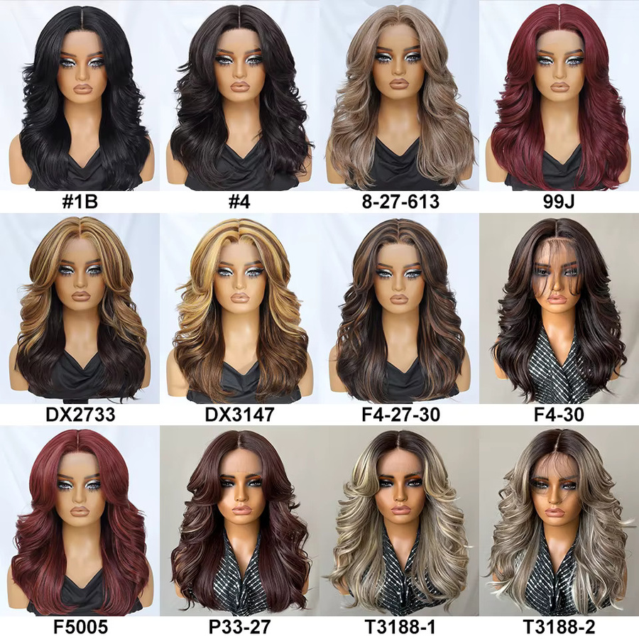 Latasha Lace Front Perücke, Ombre Braun Blonde, 18 Zoll, Damen - Bild 2