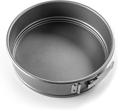 KitchenAid Springform Backform rund, grau, Durchmesser: 24 cm, beschichtet und spülmaschinenfest