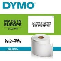 Dymo LabelWriter Versandetiketten Weiß, 220 Stück, B: 10,4 cm, H: 15,9 cm - Bild 1