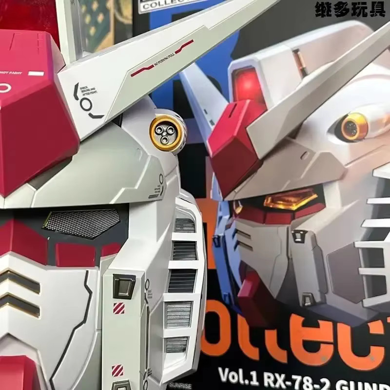 Bandai Gundam RX-78 BN Kopf-Sammlerfigur, Roboterhelm, Modellbausatz - Bild 3