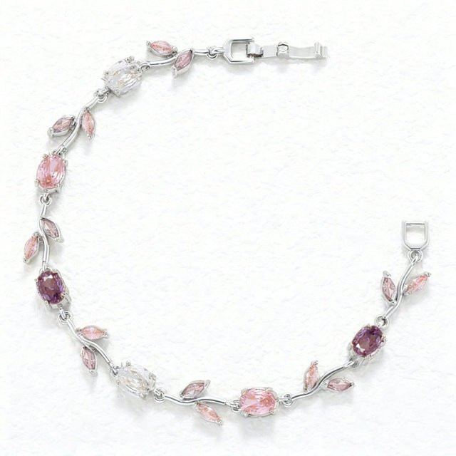 MTMA Armband, Silber, Bunt, Kristall, Damen - Bild 1
