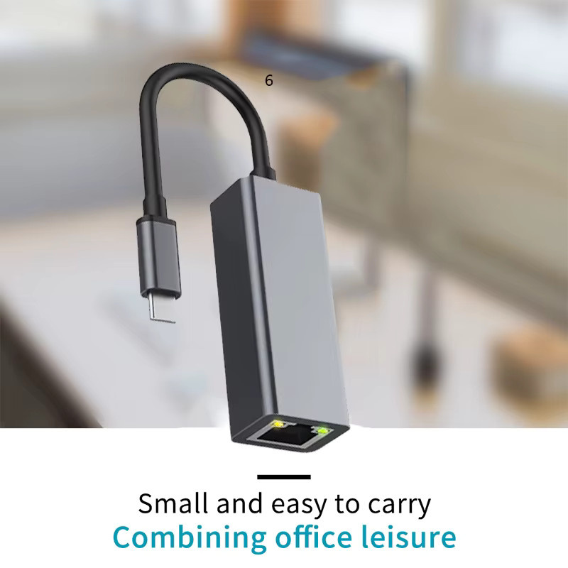 Kebidumei USB zu Ethernet Adapter mit USB-A und USB-C Anschlüssen, 1000Mbps RJ45 LAN Netzwerkkarte für Laptop und PC - Bild 6