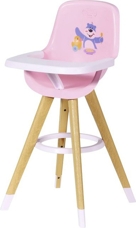 Zapf Creation BABY born Hochstuhl Puppenmöbel ab 3 Jahren