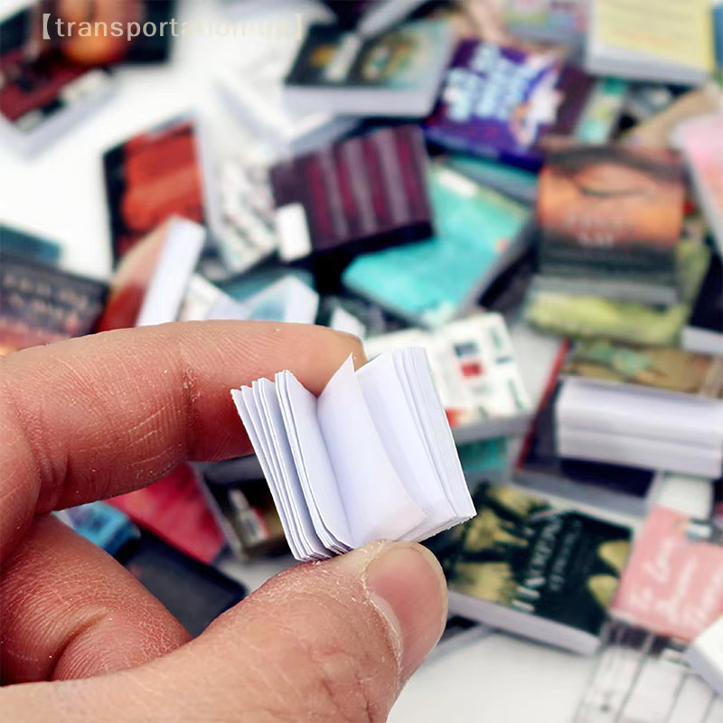 100 Stück JETTING Miniatur Bücher und Notebooks als Puppenhaus Möbel Dekoration in Multicolor - Bild 2