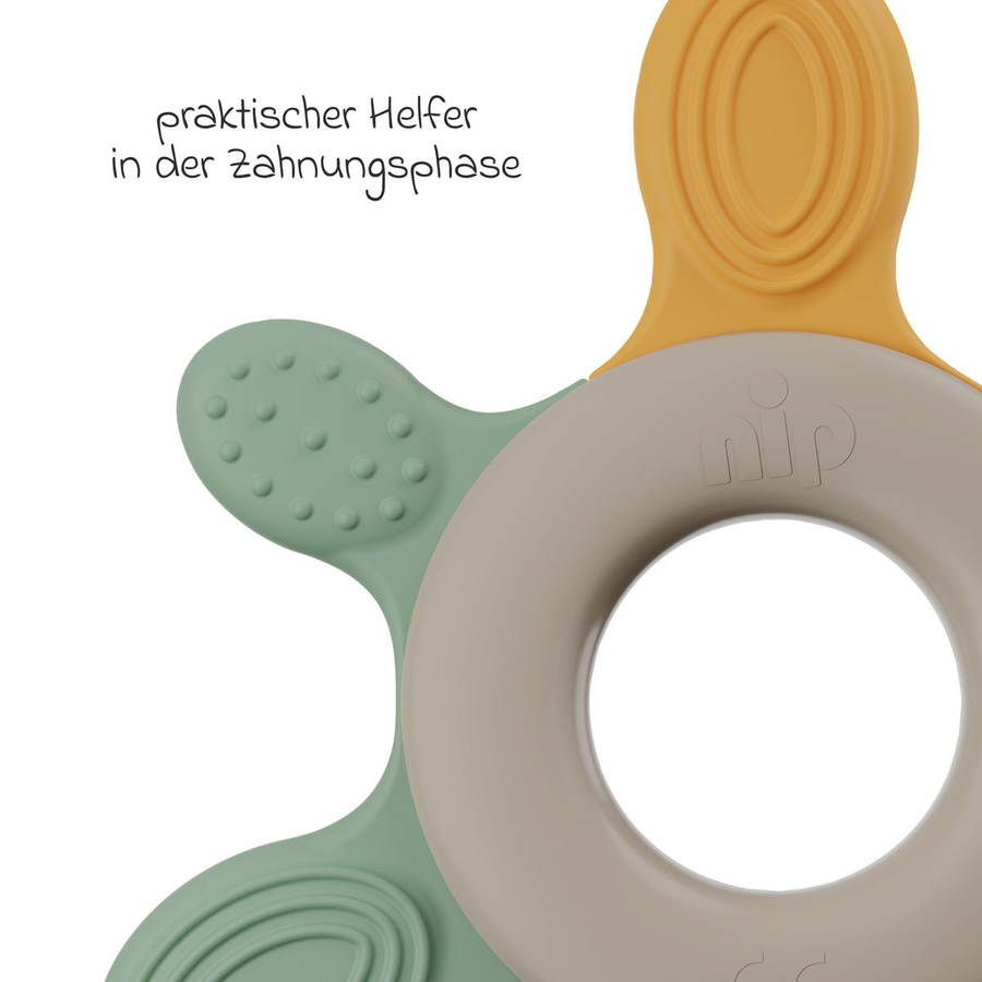 Nip Beißring aus Silikon für Babys ab 0 Jahren in Bunt / Mehrfarbig - Bild 2