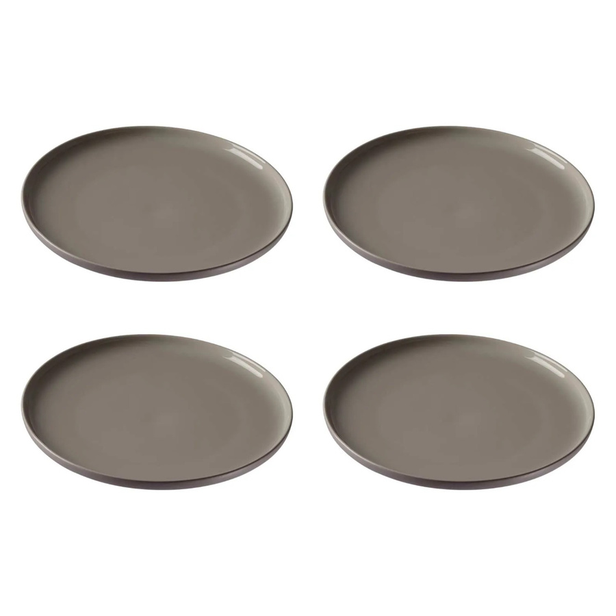 Ritzenhoff & Breker Speiseteller Jasper aus Steinzeug, 4er Set, Taupe/Beige/Grau, Durchmesser: 26,0 cm - Bild 2