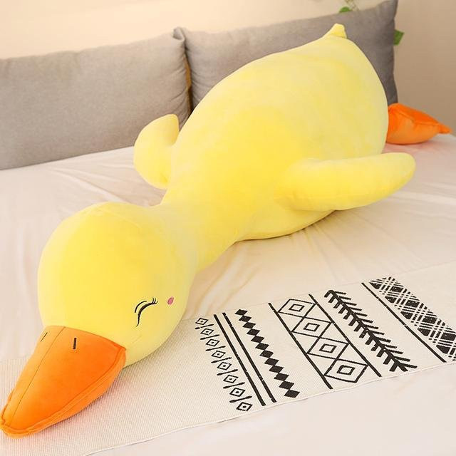 Kidsly Ente, Plüschmatte, Stofftierkissen, 90-140 cm, ab 12 Jahre - Bild 1