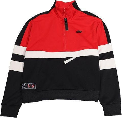 Nike Strick Sportjacke, Herren, Schwarz, Rot, XL - Bild 1