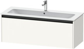 Duravit Waschtischunterschrank Ketho.2 in Weiß Matt mit 1 Auszug, wandhängend, B/T: 121 x 48 cm - Bild 1
