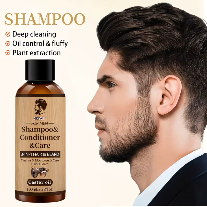 GSWP 3-in-1 Haar- und Bartwäsche, Shampoo, Conditioner & Pflege, Unisex - Bild 3