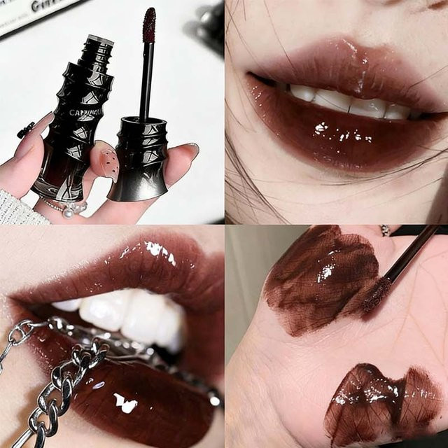 kzlet Lipgloss, Dunkelrot, Glänzend, Wässrig - Bild 1