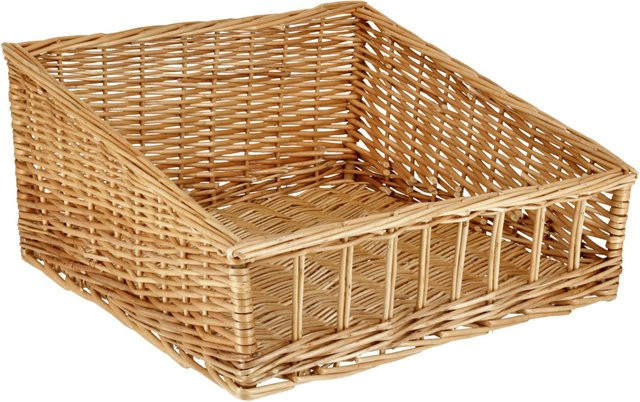 PULSIVA Buffet-Brotkorb WBK in Braun, rechteckig, B/T/H: 48 x 50 x 15 cm - Bild 1