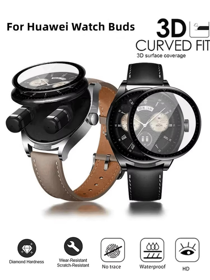 Huawei Screen Protector, transparent, Huawei Uhr Knospen Zubehör - Bild 7