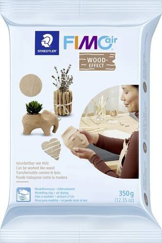Staedtler FIMOair Wood-Effect, Modelliermasse, Holz-Effekt, 350g - Bild 1