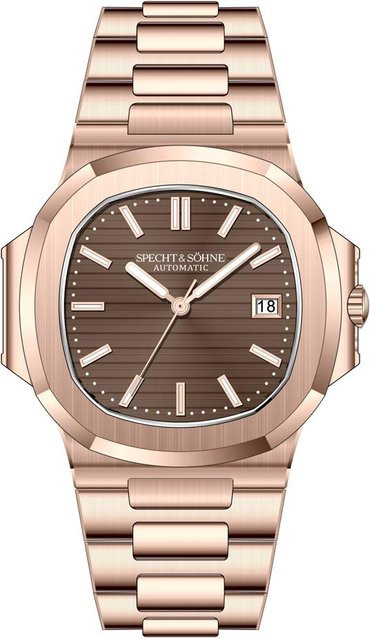 Specht & Söhne Armbanduhr, Automatik, Edelstahl, Roségold, 40 mm, Herren - Bild 1