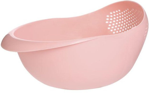 Yiran Furniture Reiswaschfilter Siebkorb in Rosa für Obst und Gemüse - Bild 1