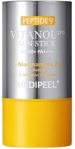 MEDIPEEL Peptide 9 Vitanol Sonnenschutz-Stick, SPF 50+, 23g - Bild 1