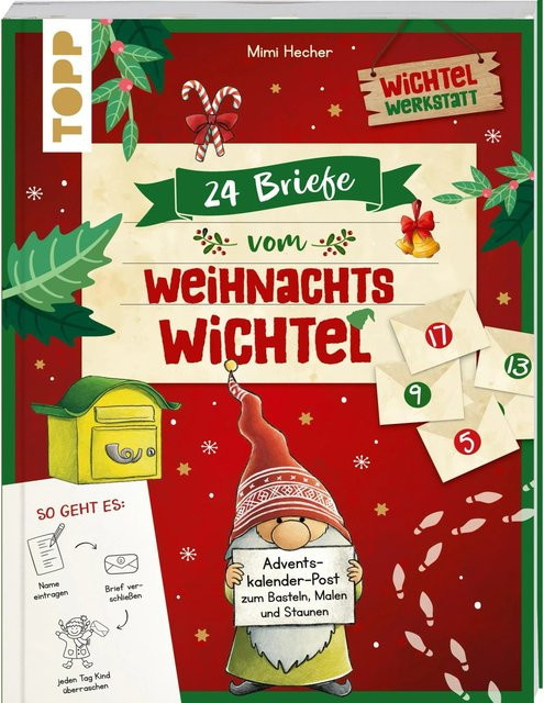 Topp 24 Briefe vom Weihnachtswichtel Adventskalenderbuch deutsch - Bild 1